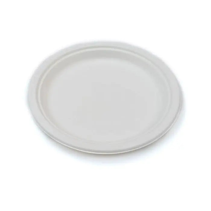 6" Bagasse Plate